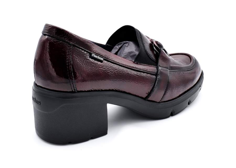 Bordeauxrode Fluchos mocassin F2111
