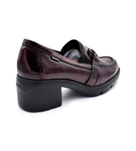Bordeauxrode Fluchos mocassin F2111