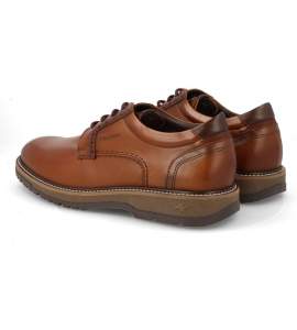 Brown lace-up shoe Fluchos F2319