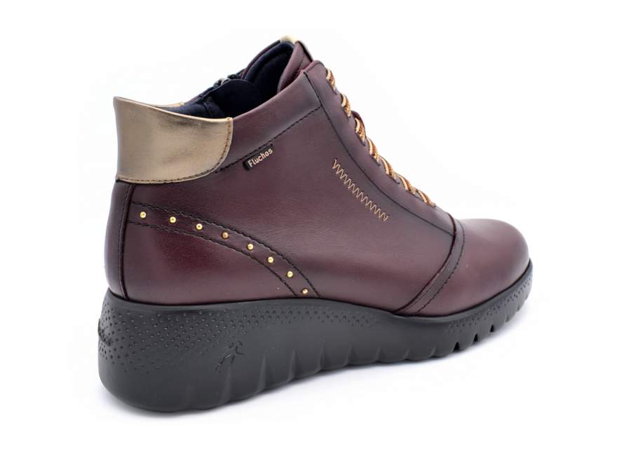 Fluchos F2246 Stiefelette bordeaux