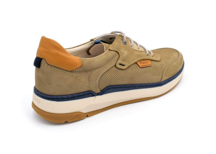 Fluchos F2210 taupe sportieve veterschoen