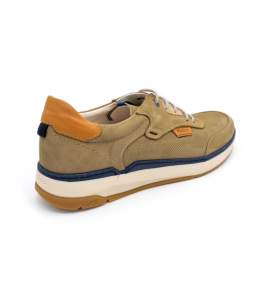 Fluchos F2210 taupe sportieve veterschoen