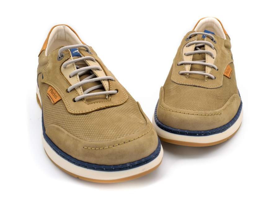 Fluchos F2210 taupe sportieve veterschoen