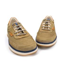 Fluchos F2210 taupe sportieve veterschoen