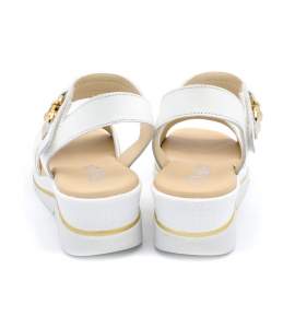Sandalo sportivo Fluchos F2427 bianco in pelle
