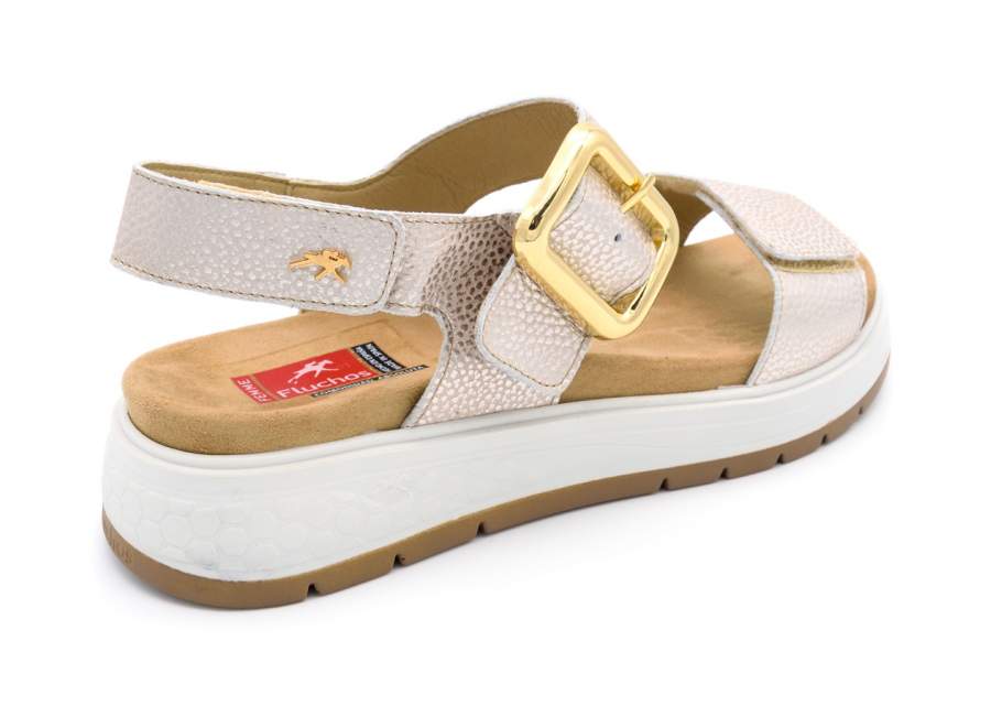 Sandália sport Fluchos F2166 taupe