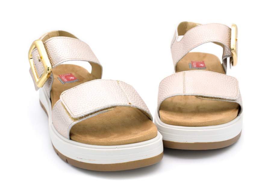 Sandália sport Fluchos F2166 taupe
