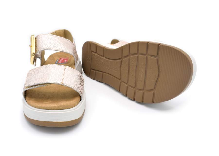 Sandália sport Fluchos F2166 taupe