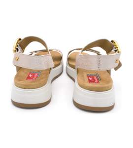 Sandália sport Fluchos F2166 taupe