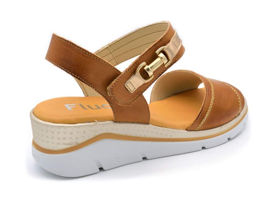 Fluchos F2427 Brown Leather Sport Sandal