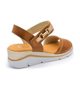 Fluchos F2427 Brown Leather Sport Sandal