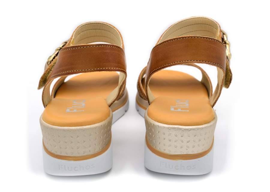 Fluchos F2427 Brown Leather Sport Sandal