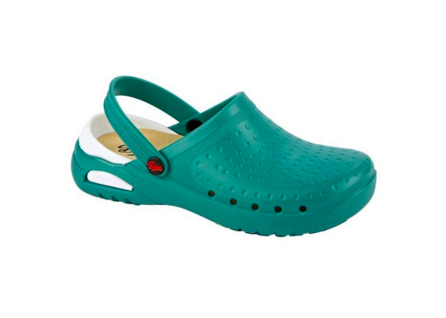 Sanitär-Clogs und professionelle Schuhe Dian ZUECO DIAN EVA SOFT verde
