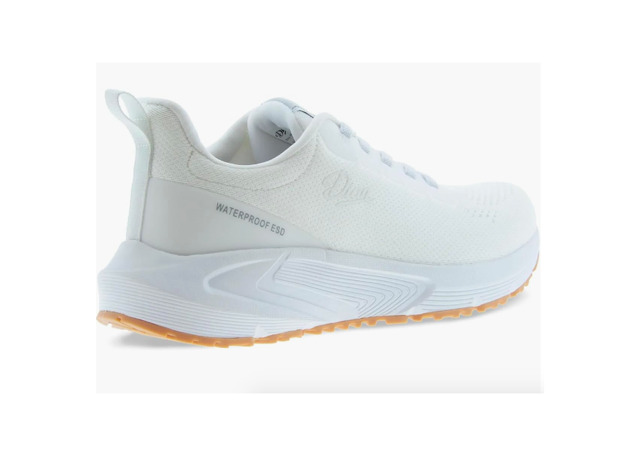 Dian Nimbo witte sneaker, waterdicht en ademend