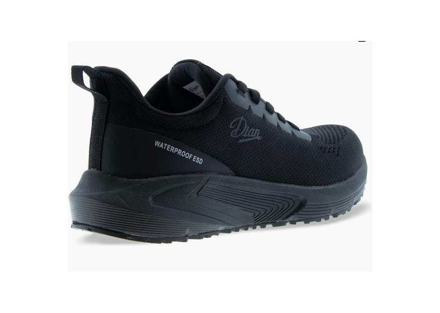 Dian Nimbo svart sneaker – vattentät och andas