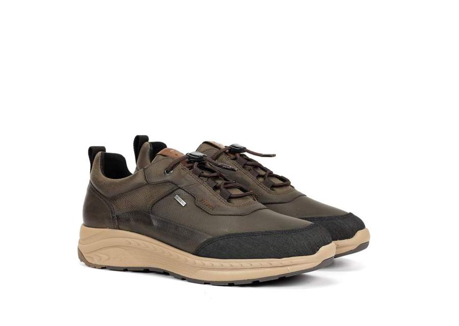 Scarpe stringate Fluchos F2294 kaki