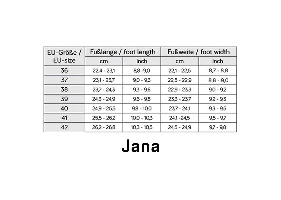 Sporty snørestøvle Jana 26268-45 brun