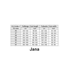 Sporty snørestøvle Jana 26268-45 brun