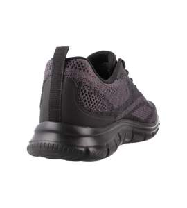Sort sportssko Skechers Track Pohlter 233064