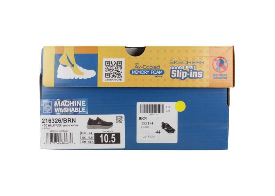 Skechers Go Walk Flex Smooth Motion 216326 sneaker brun