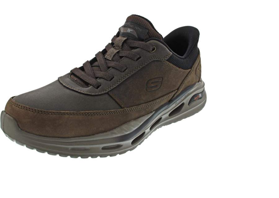 Skechers Arch Fit Orvan ruskea urheilukenkä miehille