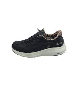 Sort Skechers Contour Foam Leopard Dream Slip-In-sko