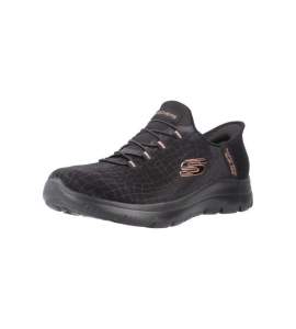 Sort Skechers Summits Classy Night Slip-In-sko til kvinder