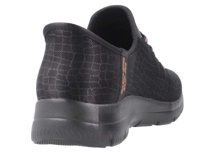 Sort Skechers Summits Classy Night Slip-In-sko til kvinder