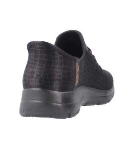 Sort Skechers Summits Classy Night Slip-In-sko til kvinder
