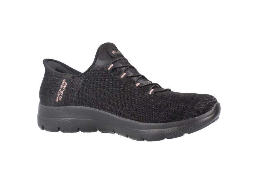 Sort Skechers Summits Classy Night Slip-In-sko til kvinder