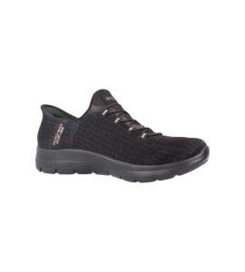 Sort Skechers Summits Classy Night Slip-In-sko til kvinder