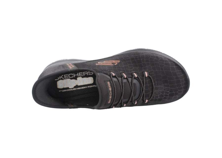 Sort Skechers Summits Classy Night Slip-In-sko til kvinder