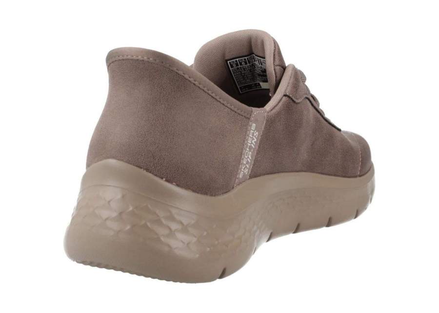 Bruine Skechers Go Walk Flex Mali Slip-In damesschoen