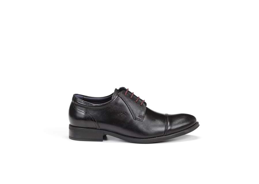 Fluchos Heracles 8412 Negro - Zapato de Vestir en Piel