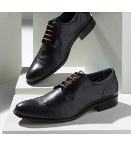 Fluchos Heracles 8412 Negro - Zapato de Vestir en Piel