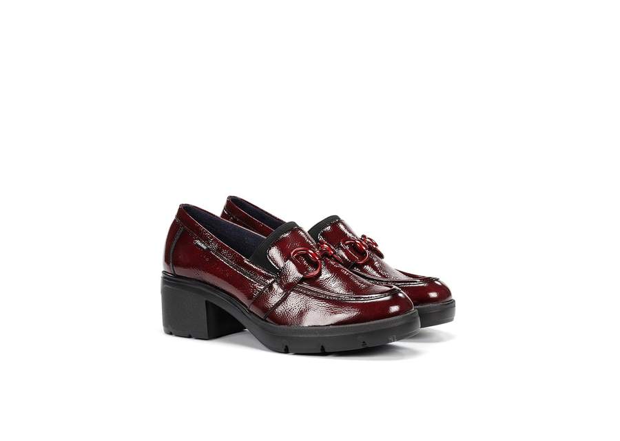 Fluchos Fugaz F2111 Burdeos - Mocasín en Piel