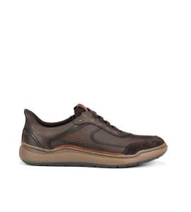 Fluchos F2253 Brown Sport Shoes with Elastic Laces