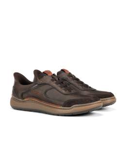 Fluchos F2253 Brown Sport Shoes with Elastic Laces