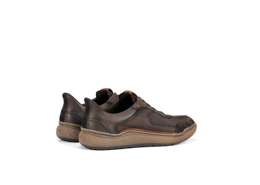 Fluchos F2253 Brown Sport Shoes with Elastic Laces