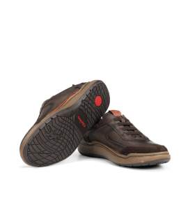 Fluchos F2253 Brown Sport Shoes with Elastic Laces