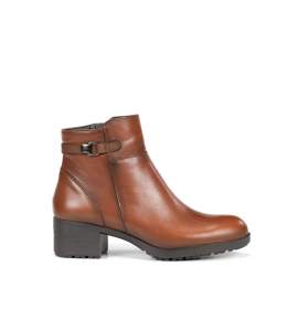Fluchos Aliss F2240 Marrón - Botín de Mujer en Piel