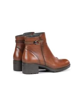 Fluchos Aliss F2240 Marrón - Botín de Mujer en Piel