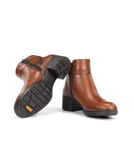 Fluchos Aliss F2240 Marrón - Botín de Mujer en Piel