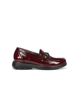 Fluchos Gladis F1794 Burdeos - Mocasín en Piel