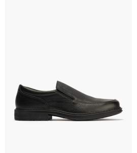 Pitillos 120 Negro - Mocasín de Hombre con Elásticos en Piel
