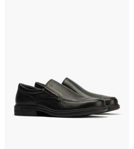 Pitillos 120 Negro - Mocasín de Hombre con Elásticos en Piel