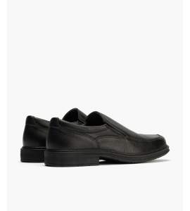 Pitillos 120 Negro - Mocasín de Hombre con Elásticos en Piel