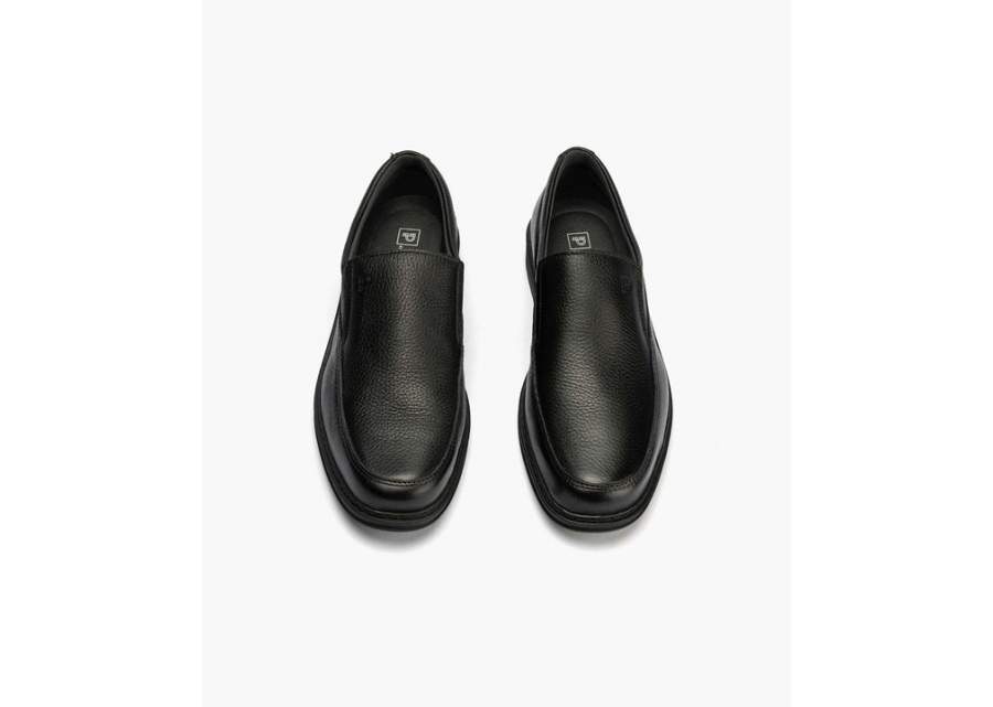 Pitillos 120 Negro - Mocasín de Hombre con Elásticos en Piel