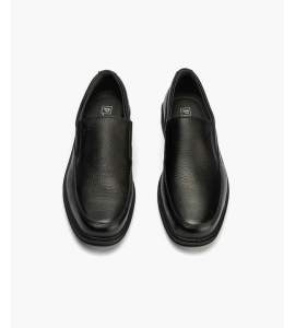 Pitillos 120 Negro - Mocasín de Hombre con Elásticos en Piel