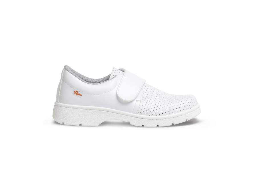 Dian 1805-LM Witte Werkschoenen voor de Zorg